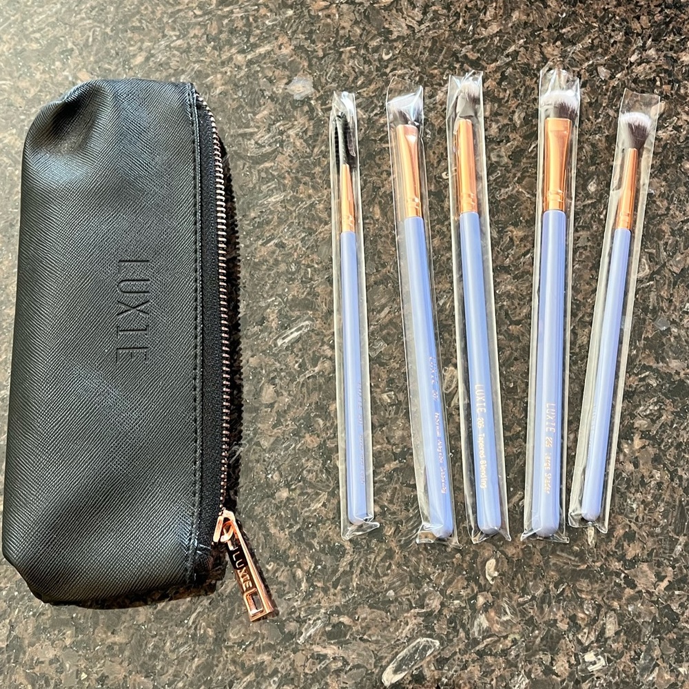 Luxie 5-Piece Eye Brush Set